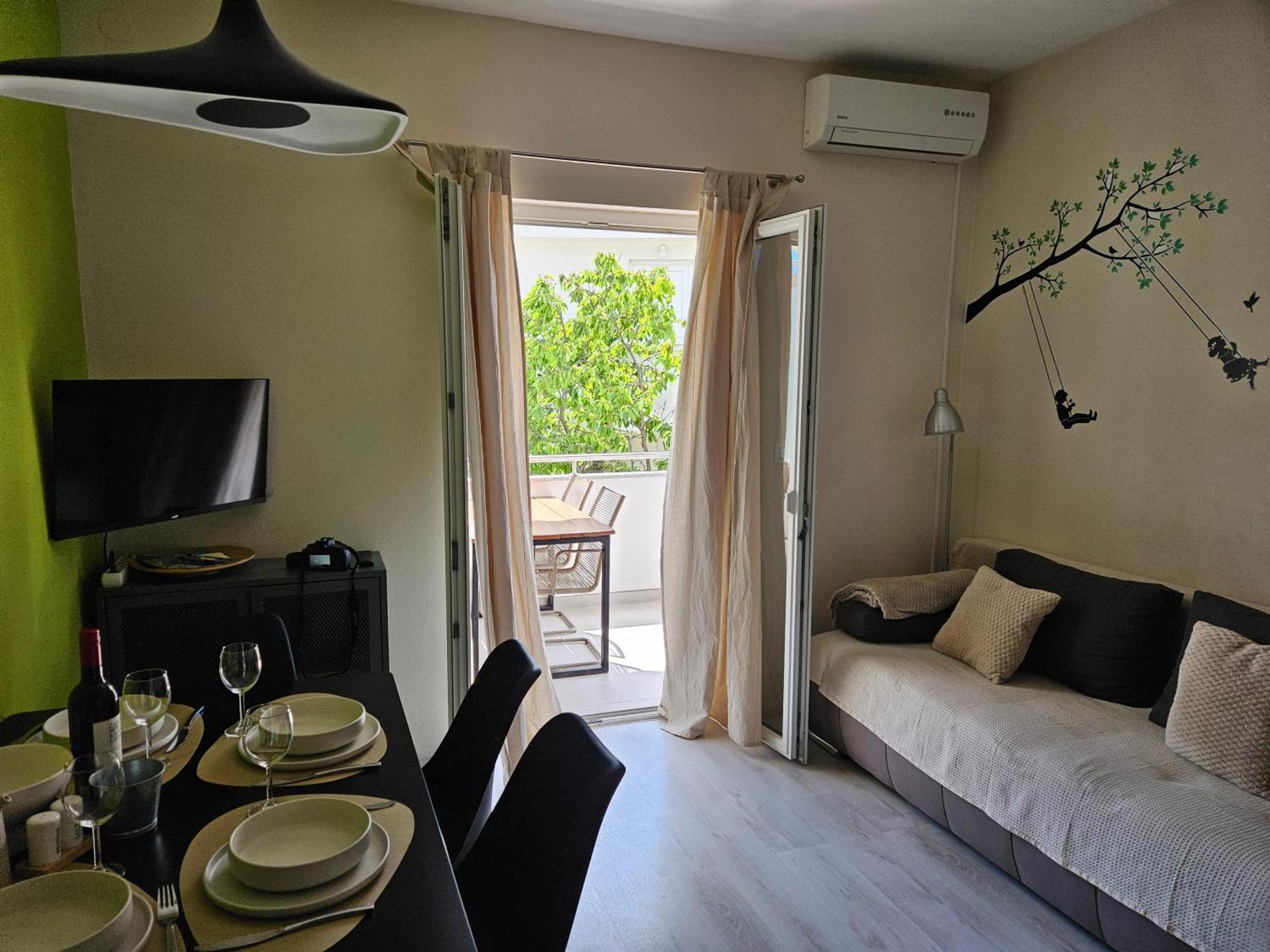 Charming Seaside Apartments Noa & Jakov, Zaboric Sibenik ภายนอก รูปภาพ